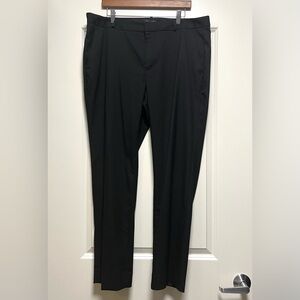 EUC Banana Republic Ryan Straight Leg Pants Chic Professional Classic Black 16